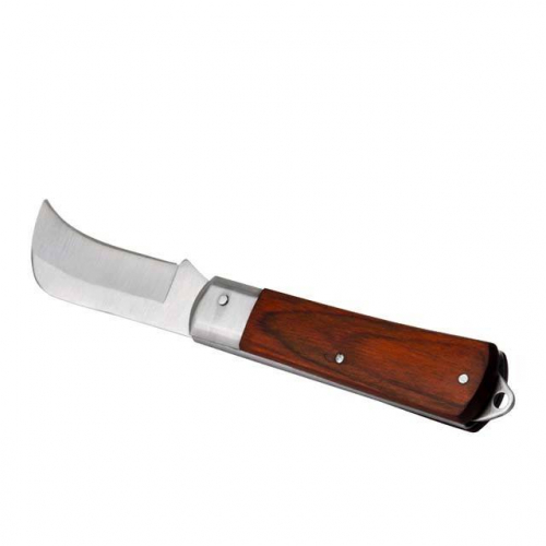 Ніж електрика складний зігнутий INTERTOOL HT-0561