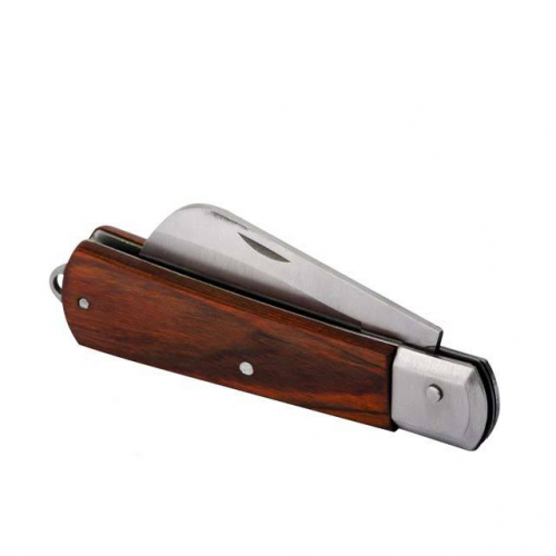 Ніж електрика складний зігнутий INTERTOOL HT-0561