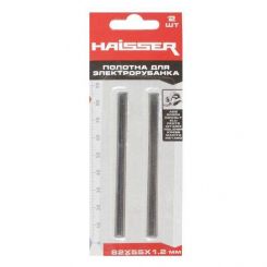 Ножі HAISSER для електрорубанків 82мм/2шт.