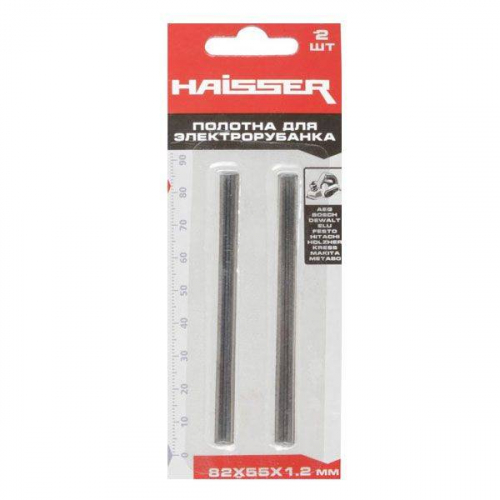 Ножі HAISSER для електрорубанків 82мм/2шт.