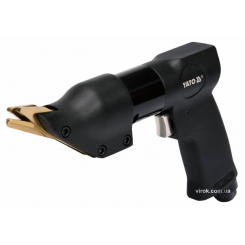 Ножиці пневматичні кутові YATO по листовому металу t≤ 1.4 мм, при тиску – 0,63 MPa, 141 л/хв.