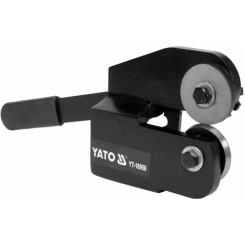 Ножиці по листовому металу t= 1.2-2 мм з дисковими різцями YATO: важіль l= 290 мм, плита- 70х 55 мм