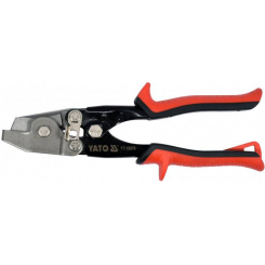 Ножиці по листовому металу висічні YATO : l= 230 мм, під кут- 30°, CrV