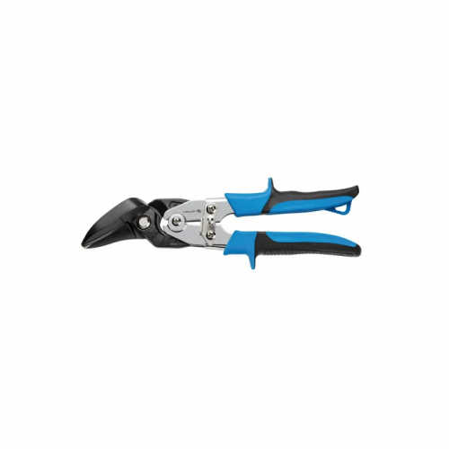 Ножиці по металу 250 мм, вигнуті ліві HOEGERT 250 HT3B504