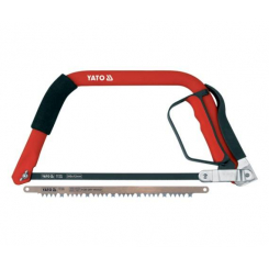Ножівка лучкова YATO з 2-ма полотнами по дер/мет., l= 300 мм [12/24]