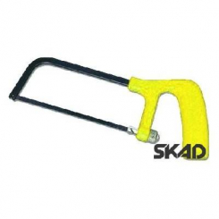 Ножівка "міні" з жовтою ручкою, довж. 250мм, вис.-100мм, глиб.різу-58мм., з пильн. полотн. 150мм