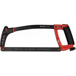 Ножiвка рамна по металу YATO з 2-стор. полотном l= 300 мм, розподіл зубців- 24/ 8 З/1" мет/дер