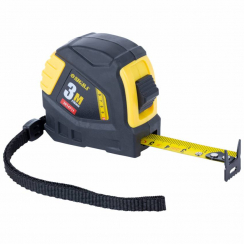 Обгумована рулетка 3м×16мм Sigma (3814711)