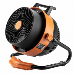 Обігрівач-вентилятор, 2 в 1, 2400 Вт, цифрова модель