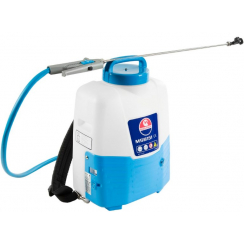 Обприскувач акумуляторний ранцевий MSB151, 12В/ 5,0А, 1,5 л/хв, 0,5-1МПа , бак 15л, 5,3 кг