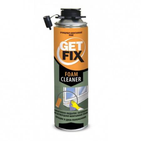 Очищувач монтажної піни, 500мл Getfix | 12-499