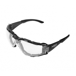 Окуляри захисні з пінопластовою вставкою, білі лінзи 97-520 NEO