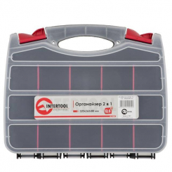 Органайзер 12.5" 2 в 1 320*260*80 мм INTERTOOL BX-4004