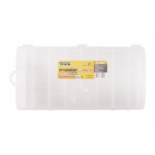 Органайзер MASTERTOOL 23 секції 15" (385х200х50 мм) 79-3002