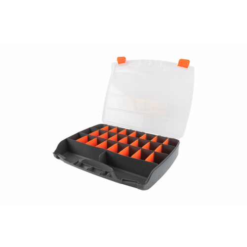 Органайзер з ручкою MASTERTOOL 24 секції 19" (480х380х80 мм) 79-3128