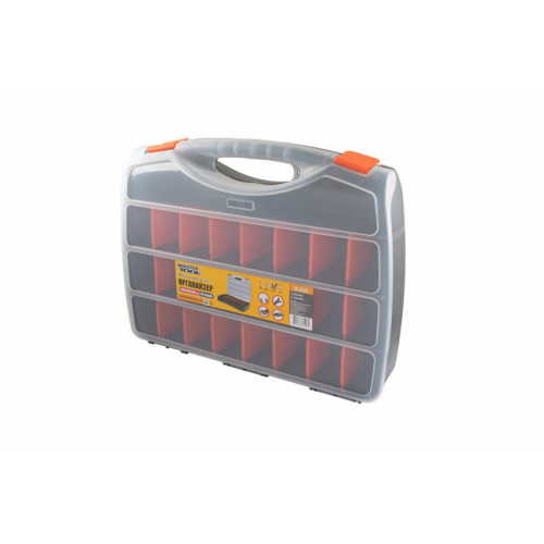 Органайзер з ручкою MASTERTOOL 24 секції 19" (480х380х80 мм) 79-3128