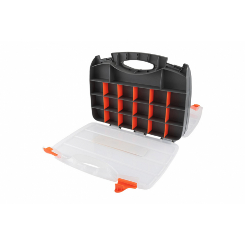 Органайзер з ручкою двосторонній MASTERTOOL 30 секцій 15" (380х290х80 мм) 79-3130