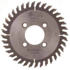 PDA.Пила D=120 F= 20 Z= 24 K/P=3,2/2,2 PH:3/M4/35 + 3/M4/35 PIANO SCM