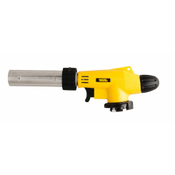 Пальник для газового балона MASTERTOOL "Орбіта" з п'єзопідпалом Ø22 мм 1300°С обертання 360° 44-5039