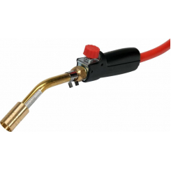 Пальник газовий (пропан, бутан) YATO 4 кВт, l= 360 мм, з 3 соплами і шлангом- 1,5 м