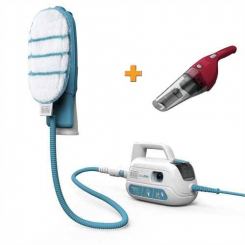 Пароочисник SteamMitt™ Pro BLACK DECKER,1000 Вт, час нагрівання 15 с, ємність резервуару 100 мл пилосос NVB115WA