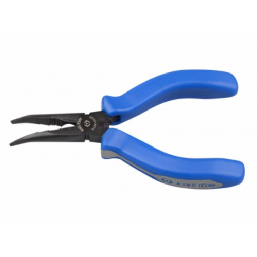 Пасатижі тонкий ніс загнуті 125 мм KINGTONY 6334-05