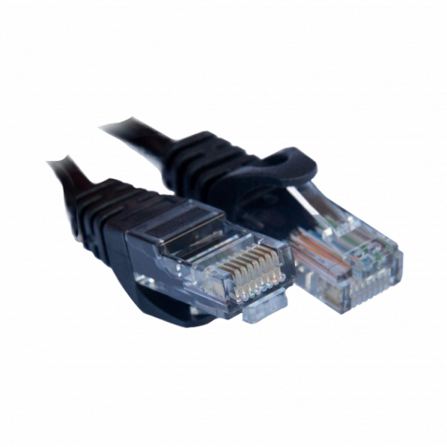 Патч-корд Gear CAT5E UTP 24 AWG 7м, чорний