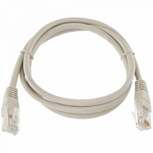 Патч-корд літій UTP RJ45 кат. 5Е 2 м (сірий)