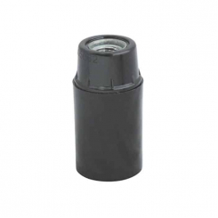 Патрон бакелітовий Е14 чорний