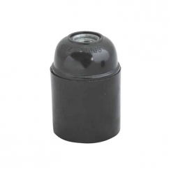 Патрон бакелітовий Е27 чорний