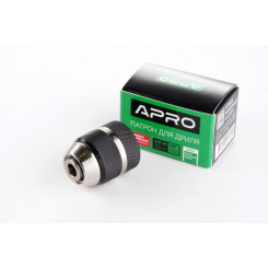 Патрон для дрилі швидкозажимний 3/8*24, 1,0-10мм APRO