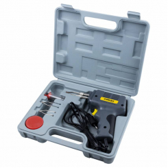 Паяльник імпульсний 200Вт аксесуари 5шт кейс Sigma (2742061)