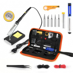 Паяльний набір Alloid 15 предметів, 60Вт