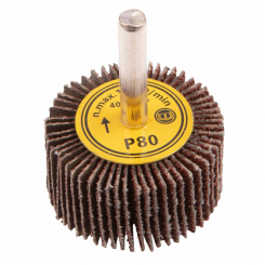 Пелюсткові круги з хвостовиком, 40 x 20 мм, K80