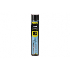Піна монтажна професійна Всесезонна 65л 850мл UNIFIX