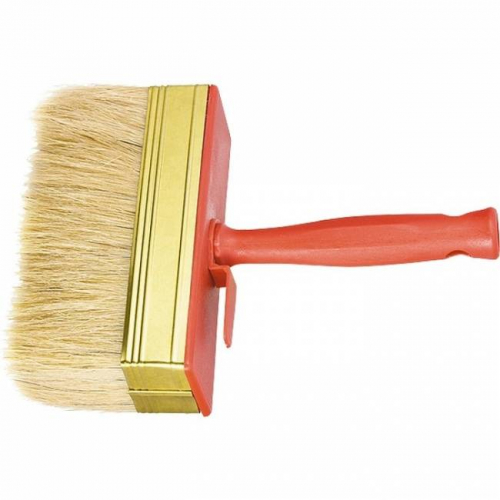 Пензель-макловиця, 40 х 140 мм, натуральна щетина, пластмасовий корпус, пластмасова ручка, MTX