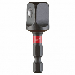 Перехідник MILWAUKEE з 1/4" HEX на 1/2" квадратний хвостовик (заміна на 4932478803)