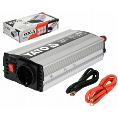 Перетворювач напруги YATO з джерела DC 12 В 230 В, 800 Вт AC