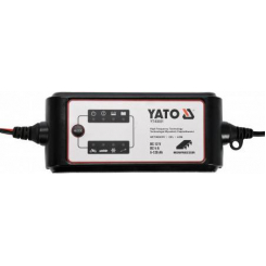 Перетворювач напруги YATO з мережі 230 AC в 12 В DC, для зарядки акумуляторів; 4 А, 5-120 АГод