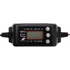 Перетворювач напруги YATO з мережі 230 В DC 6/12, 1/4 А, макс. 120 Агод