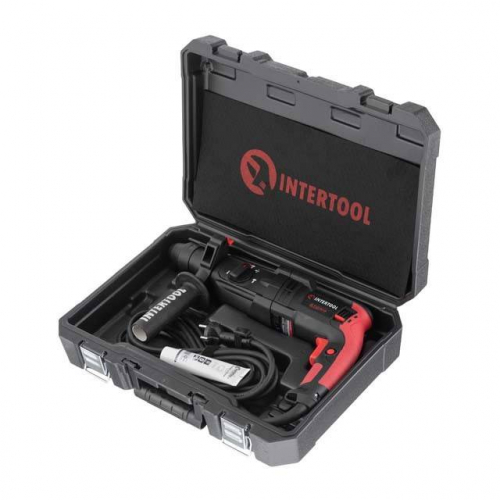 Перфоратор 1000 Вт, 3,2 Дж, 0-1300 об/хв, 0-5100 уд./хв. INTERTOOL WT-0170