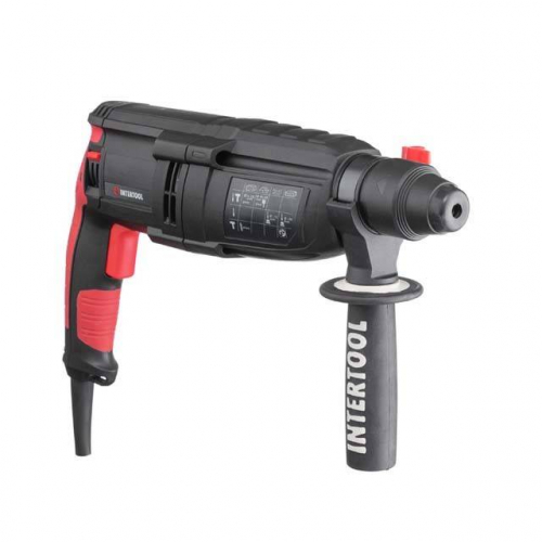 Перфоратор 1000 Вт, 3,2 Дж, 0-1300 об/хв, 0-5100 уд./хв. INTERTOOL WT-0170