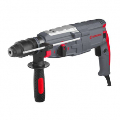 Перфоратор 1000 Вт, 3.5 Дж, 0-1300 об/хв., 0-5100 уд./хв., 3 режими, SDS plus, знімний швидкозатискний патрон INTERTOOL DT-0186