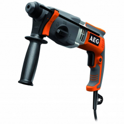 Перфоратор KH26E AEG, SDS-PLUS, 800Вт, 0-1500об/хв, 0-4500уд/хв, Ø26/13/30мм, 2,5Дж, кейс, 2,6кг