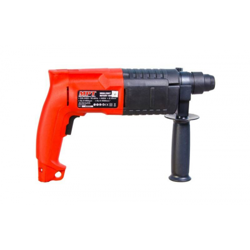 Перфоратор MPT SDS-PLUS 20 мм 500 Вт 850 об/хв 4500 уд/хв 1.5 Дж 2 режими аксесуари 3 шт кейс MRHL2007