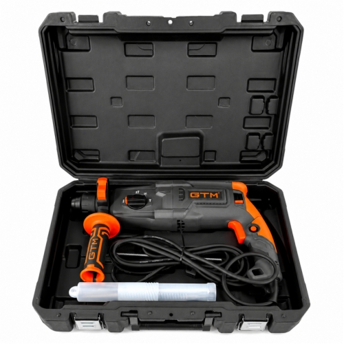 Перфоратор + RH26/800V, 800Вт, 3,0Дж, 0-1250об/хв, 6-26мм, 3реж.