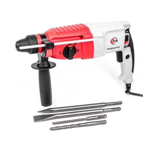 Перфоратор 850 Вт, 3,2 Дж, 0-900 об/хв, 0-4400 уд/хв, SDS plus INTERTOOL DT-0180