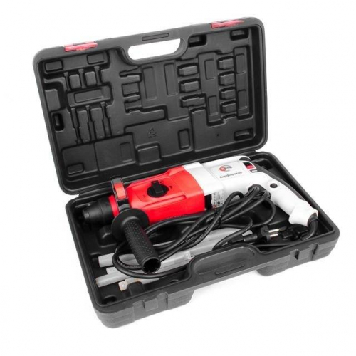 Перфоратор 850 Вт, 3,2 Дж, 0-900 об/хв, 0-4400 уд/хв, SDS plus INTERTOOL DT-0180