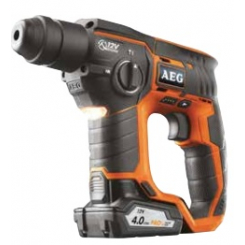 Перфоратор акум. BBH 12 LI-402C AEG, 12В, 2x4Aч, 0-800об/хв, Ø8/10/13мм, 0,9Дж, 1,8кг