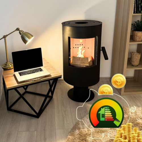 Піч-камін THUNDER Flame 7кВт